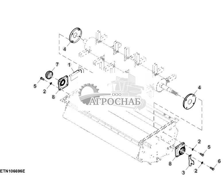Подшипники измельчителя - ST821245 876.jpg